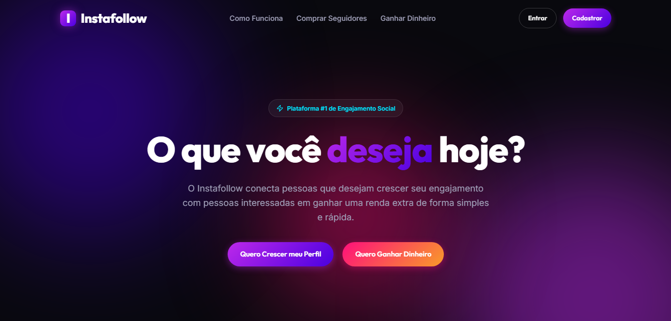 Sistema de troca de seguidores no instagram - InstaFollow V1.0
